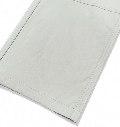 Men's Loose Solid Color All-match Pocket Drawstring Waist Overalls