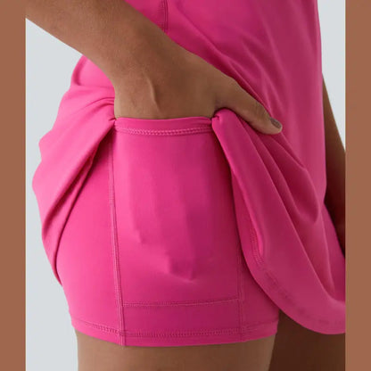 🔥Last day promotion🔥Plush Backless Active Dress-Easy Peezy Edition