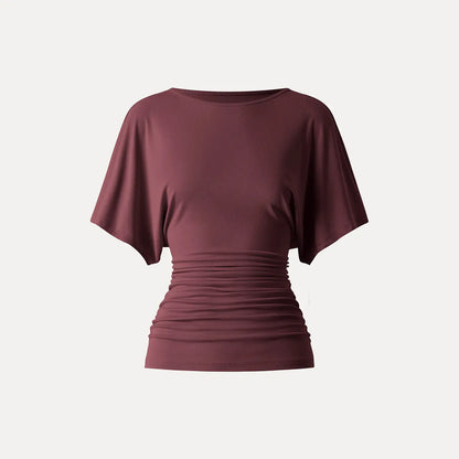 🔥Flash Sale ✨Women's Boatneck Batwing Sleeve Top