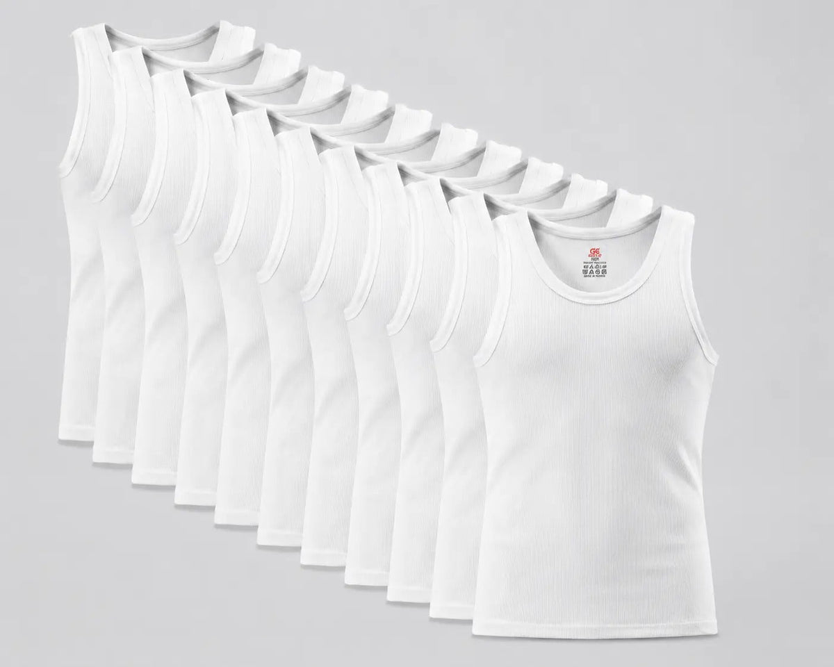 Men’s Ribbed Cotton Tank Tops