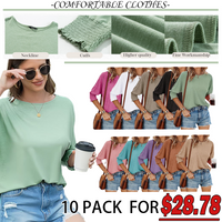 10 PACKS - $28.78( Color as Picture Show )