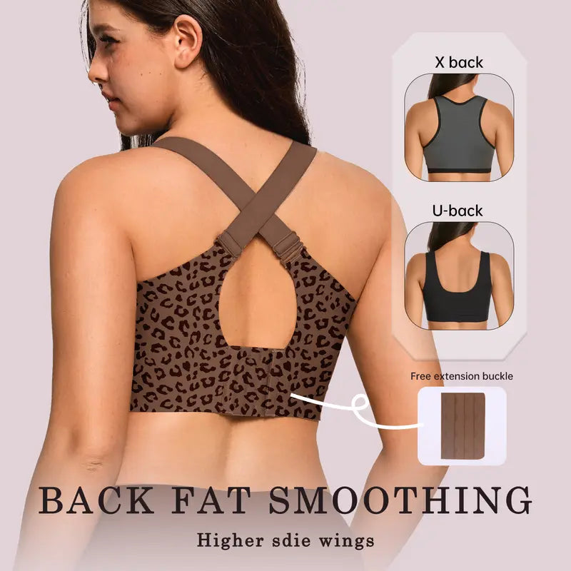 Women's Jelly Bra Wireless Support Bra – Seamless Full Coverage Everyday Bra