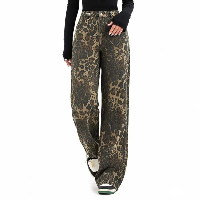 Women's Low Rise Baggy Jeans – 90s Wide Leg Denim
