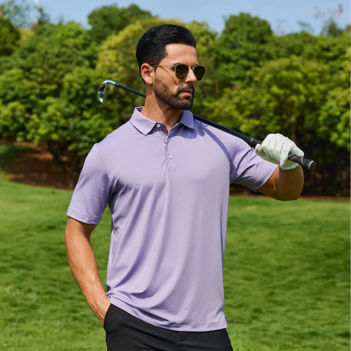 Men's Polo Shirts – Soft Breathable Cotton, Comfortable Short Sleeve Casual Fit