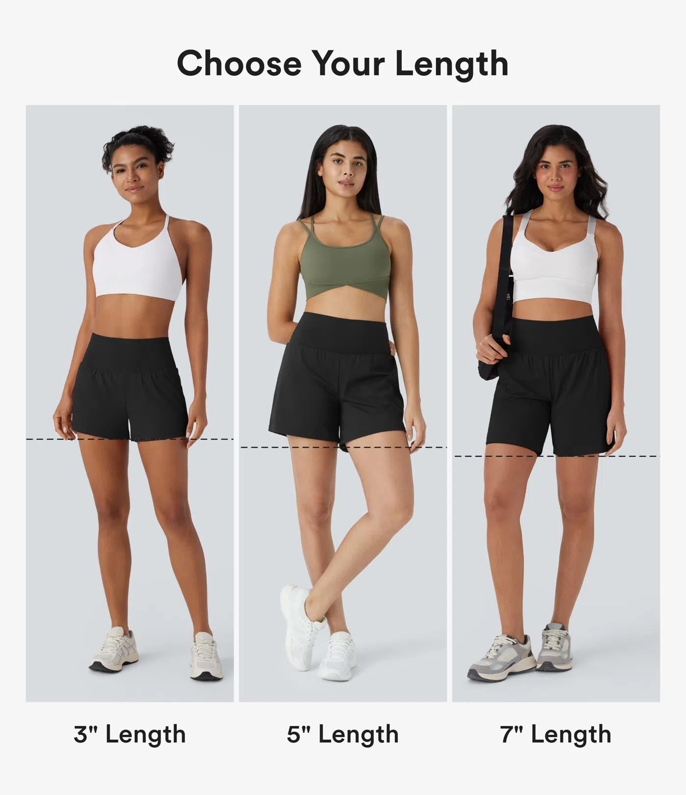 🔥Last Day Promotion!Super High Waisted Back Pocket & Side Hidden Pocket 2-in-1 Yoga Shorts