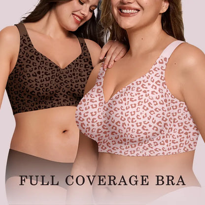 Women's Jelly Bra Wireless Support Bra – Seamless Full Coverage Everyday Bra