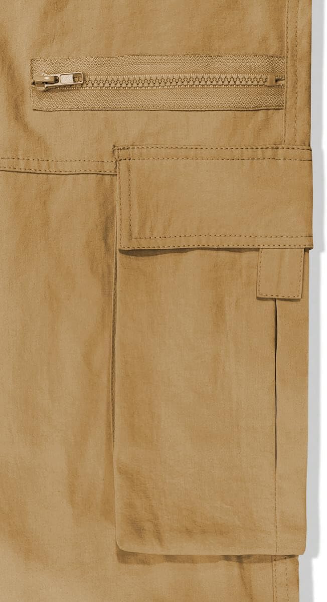 Men's Loose Solid Color All-match Pocket Drawstring Waist Overalls