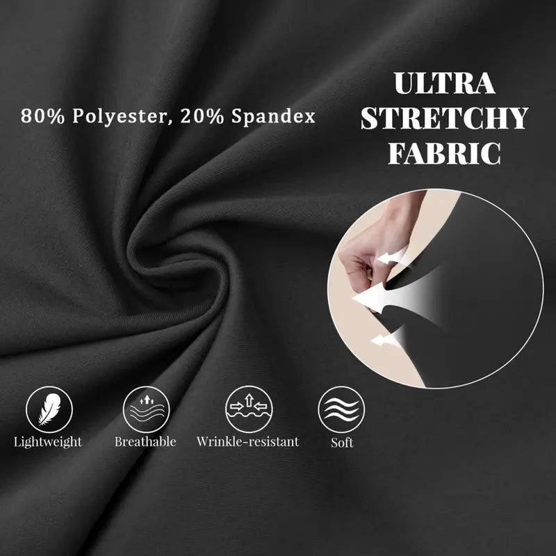 Women’s Stretch Pull-On Flare Work Pants, 4 Pockets
