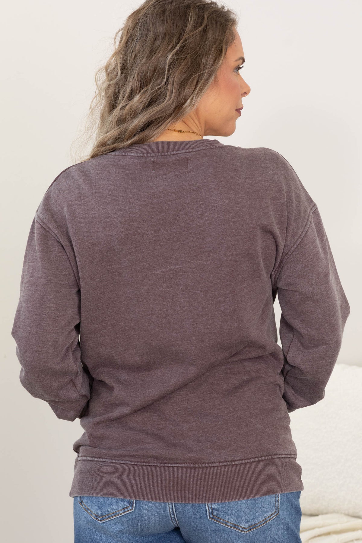 Everyday Cozy V-Neck Sweatshirt