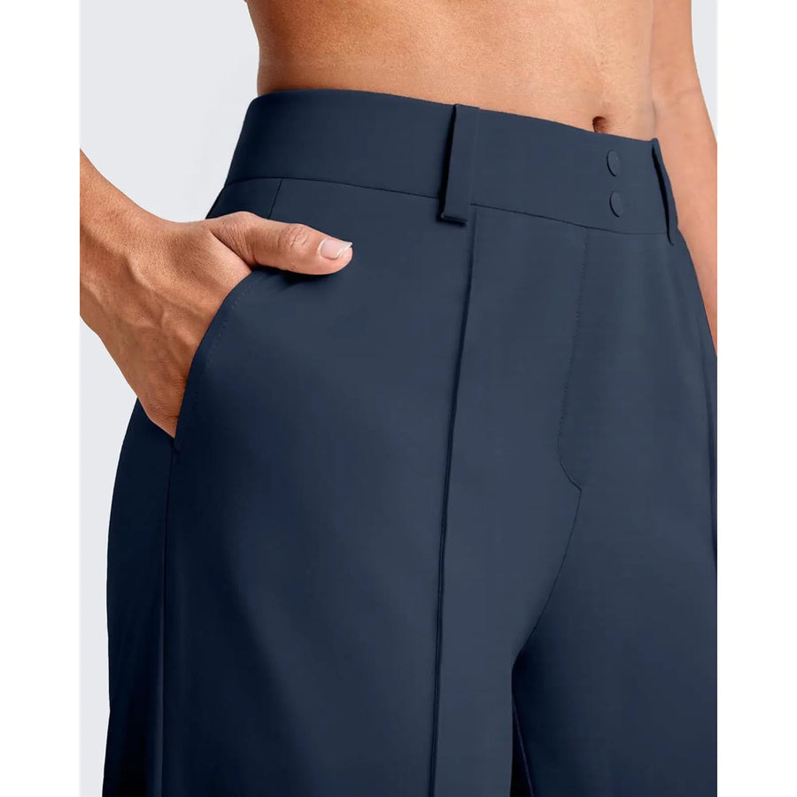 High waist and pocket details