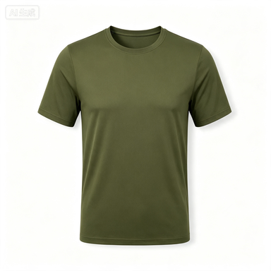 Men's Highly Elastic Moisture-Wicking T-shirt Soft, Quick-Drying, Breathable Sports Solid Color Short-Sleeved Round Neck Running Fitness Lightweight Top, Four Seasons gym wear cycling