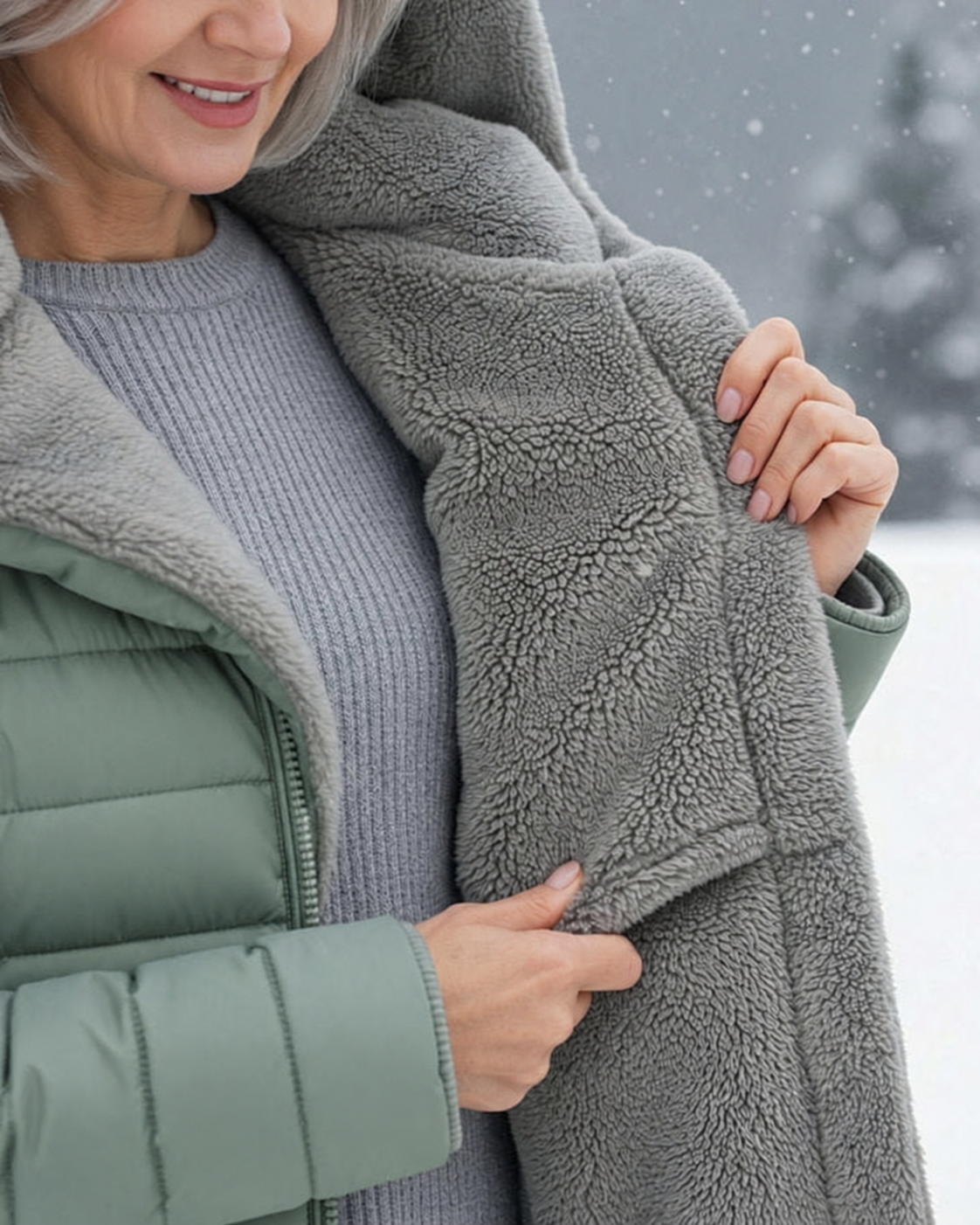 🔥 WINTER-SALE – Steppmantel mit weichem Fleecefutter