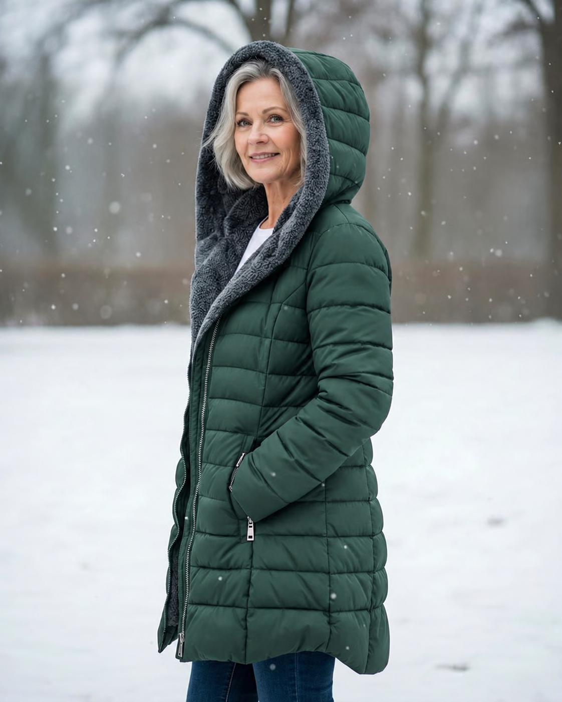 🔥 WINTER-SALE – Steppmantel mit weichem Fleecefutter