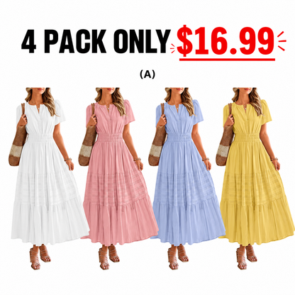 Women's Casual Maxi Dresses Lightweight (Long Version)