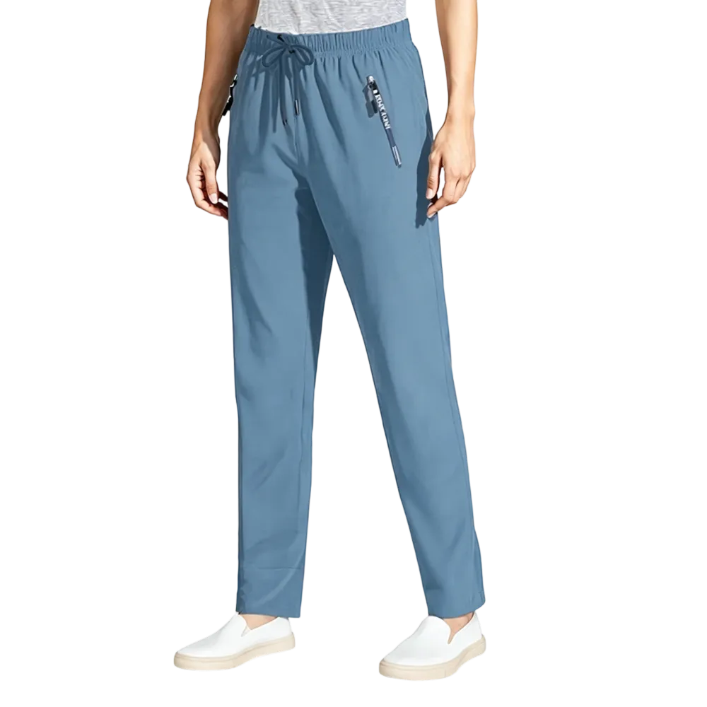 Women’s Ultra-Stretch Ice Silk Casual Pants – Lightweight & Comfortable