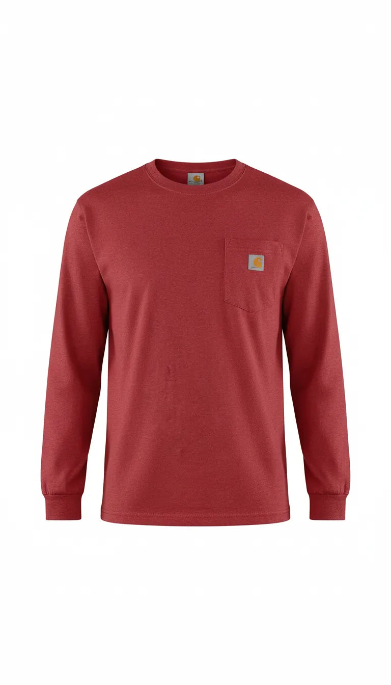 🔥Last Day Promotion!CHT Men's K126 Workwear Loose Fit Heavyweight Short-Sleeve Pocket T-Shirt (Also Available in Big & Tall)