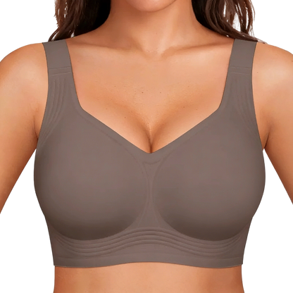 Women's Jelly Bra Wireless Support Bra – Seamless Full Coverage Everyday Bra
