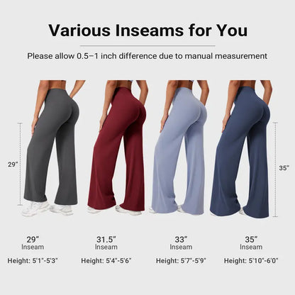 Women's High Waisted Straight Leg Leggings