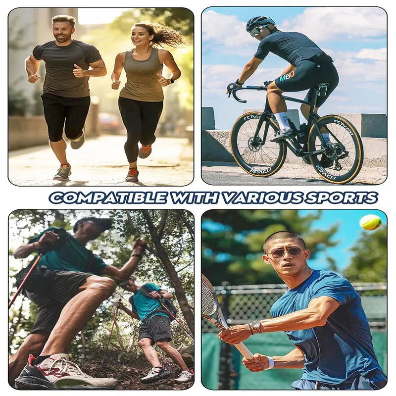 Men's Highly Elastic Moisture-Wicking T-shirt Soft, Quick-Drying, Breathable Sports Solid Color Short-Sleeved Round Neck Running Fitness Lightweight Top, Four Seasons gym wear cycling