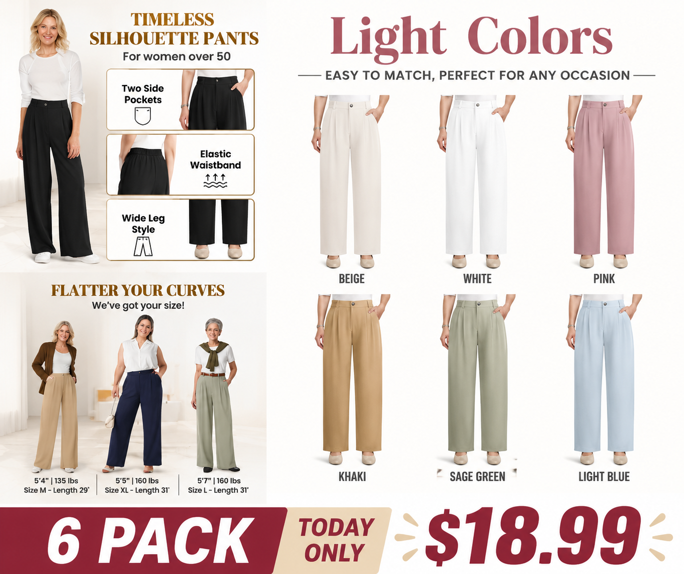 🔥New Autumn Styles - Women's Silky Soft Everyday Drape Pants