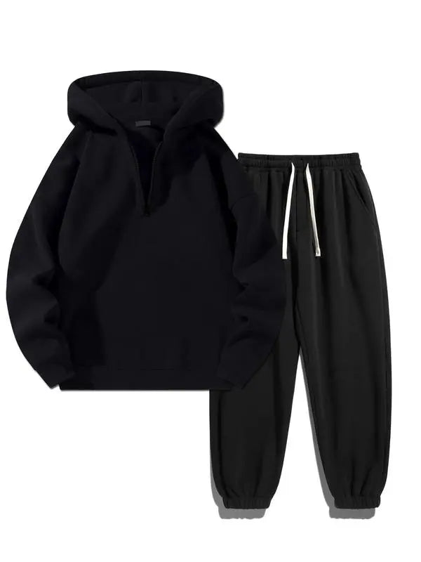 Men's Hoodie & Sweatpants Two-Piece Set