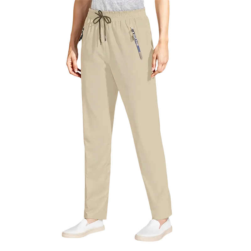 Women’s Ultra-Stretch Ice Silk Casual Pants – Lightweight & Comfortable