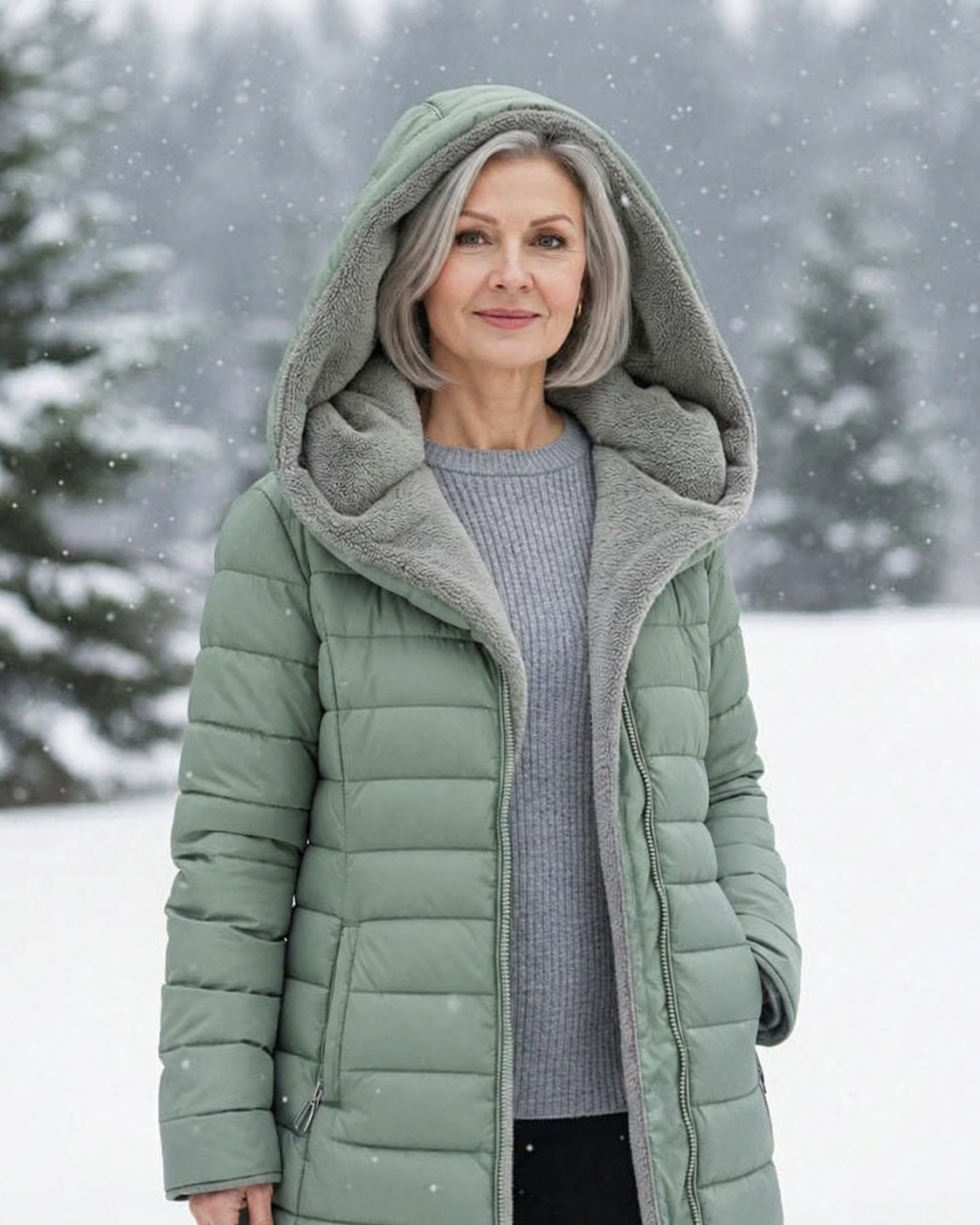 🔥 WINTER-SALE – Steppmantel mit weichem Fleecefutter