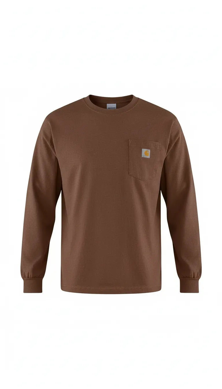 🔥Last Day Promotion!CHT Men's K126 Workwear Loose Fit Heavyweight Short-Sleeve Pocket T-Shirt (Also Available in Big & Tall)
