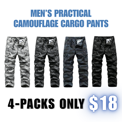 Men’s practical camouflage cargo pant