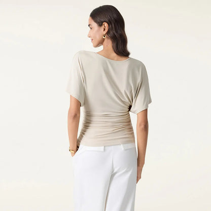 🔥Flash Sale ✨Women's Boatneck Batwing Sleeve Top
