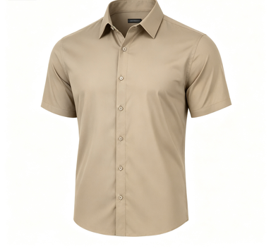 Men's 5 Pack Short Sleeve Stretch Dress Shirt