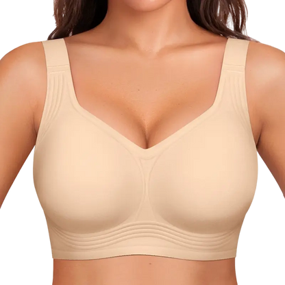 Women's Jelly Bra Wireless Support Bra – Seamless Full Coverage Everyday Bra