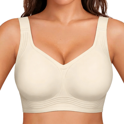 Women's Jelly Bra Wireless Support Bra – Seamless Full Coverage Everyday Bra