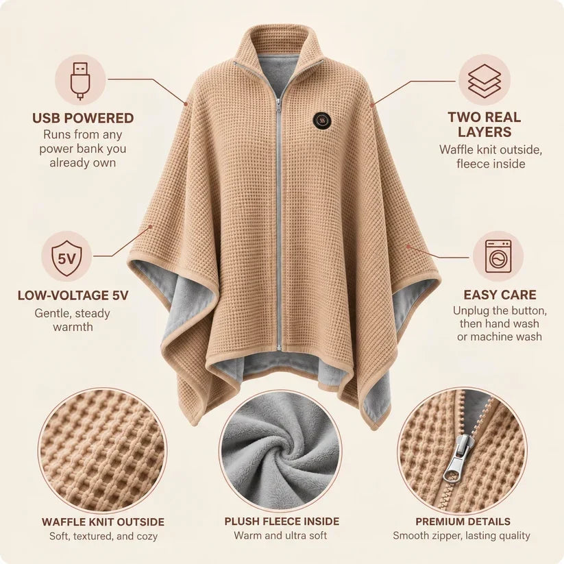 CozyHeat™ Wearable Heated Wrap