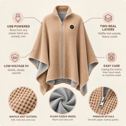 CozyHeat™ Wearable Heated Wrap