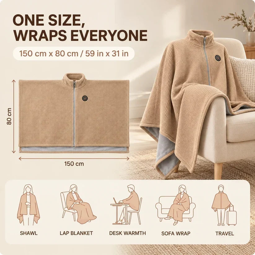 CozyHeat™ Wearable Heated Wrap