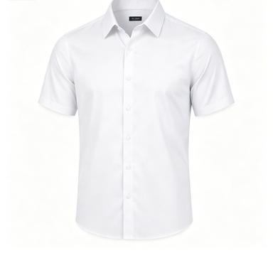 Men's 5 Pack Short Sleeve Stretch Dress Shirt