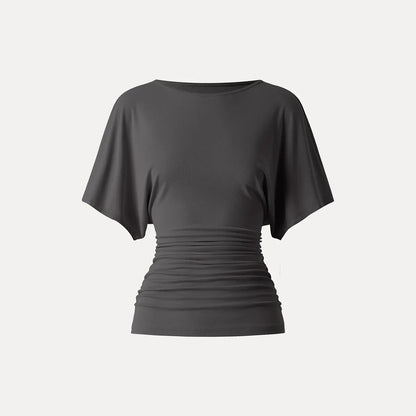 🔥Flash Sale ✨Women's Boatneck Batwing Sleeve Top