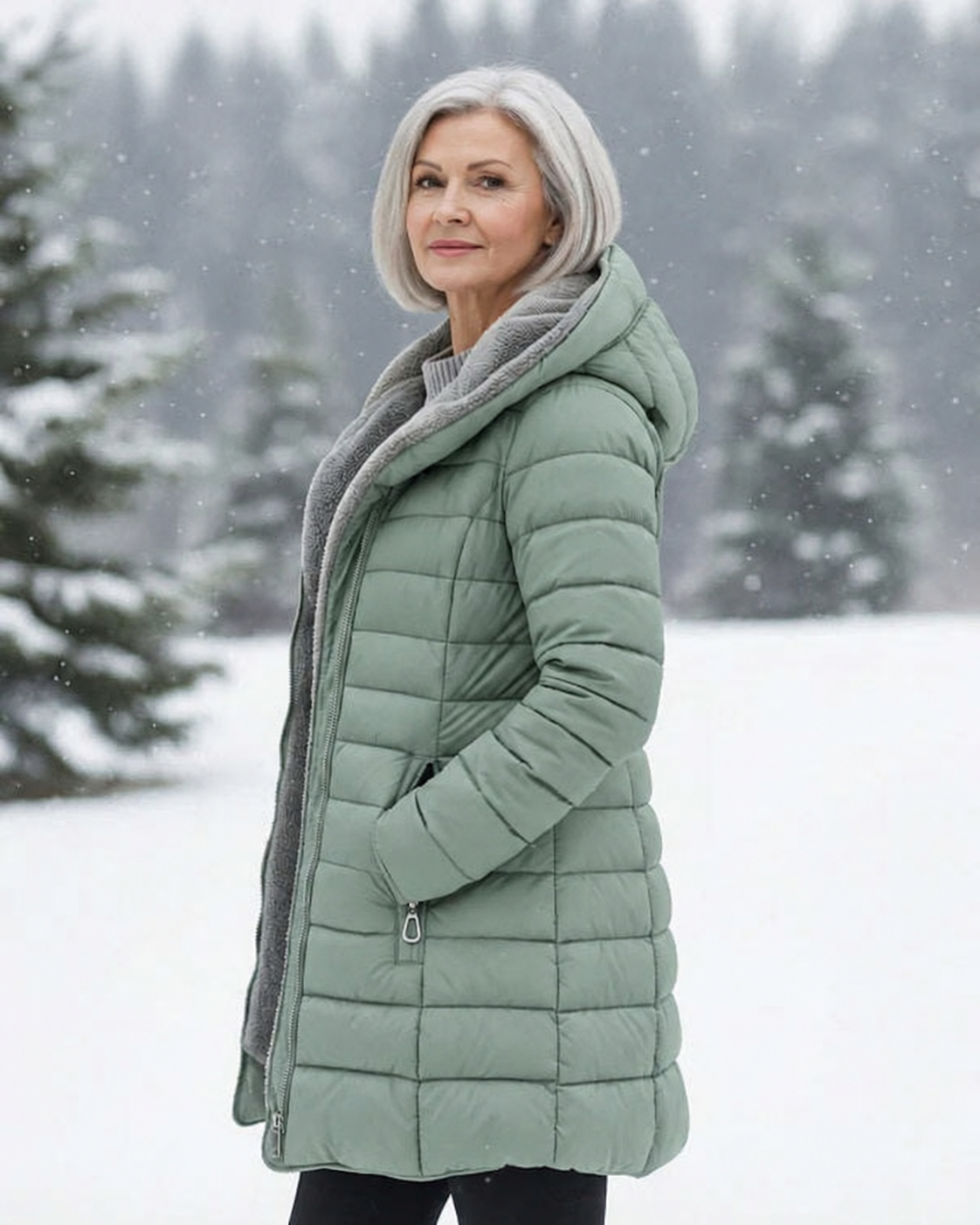 🔥 WINTER-SALE – Steppmantel mit weichem Fleecefutter
