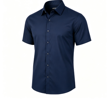 Men's 5 Pack Short Sleeve Stretch Dress Shirt