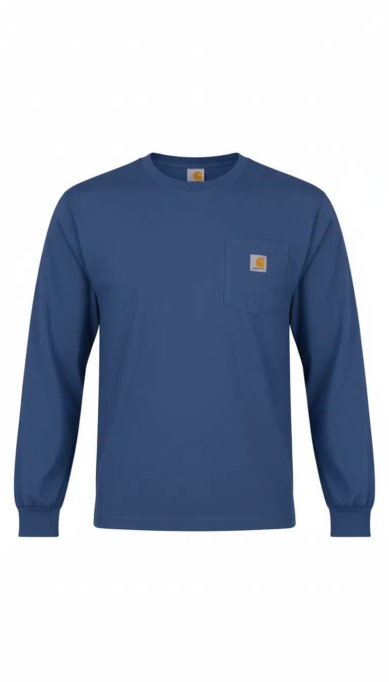 🔥Last Day Promotion!CHT Men's K126 Workwear Loose Fit Heavyweight Short-Sleeve Pocket T-Shirt (Also Available in Big & Tall)