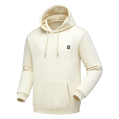 Heated Hoodie for Men – Fleece Lined, Electric Thermal Sweatshirt