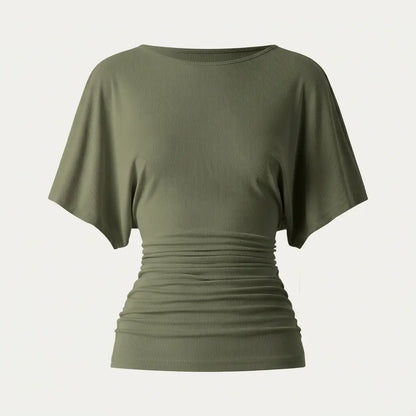 🔥Flash Sale ✨Women's Boatneck Batwing Sleeve Top