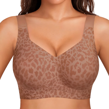 Women's Jelly Bra Wireless Support Bra – Seamless Full Coverage Everyday Bra
