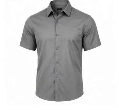Men's 5 Pack Short Sleeve Stretch Dress Shirt