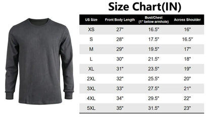 Men's Cotton Waffle-Knit Crew Neck Shirt
