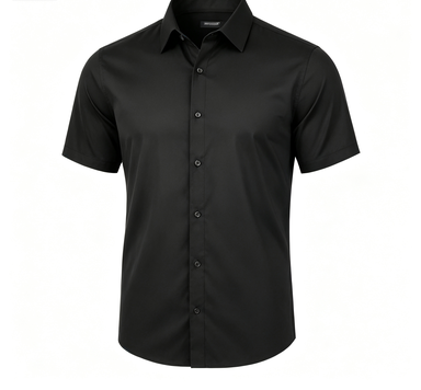 Men's 5 Pack Short Sleeve Stretch Dress Shirt