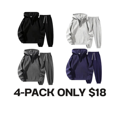 Men's Hoodie & Sweatpants Two-Piece Set