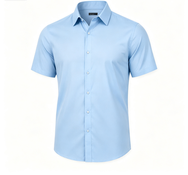 Men's 5 Pack Short Sleeve Stretch Dress Shirt