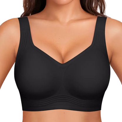 Women's Jelly Bra Wireless Support Bra – Seamless Full Coverage Everyday Bra